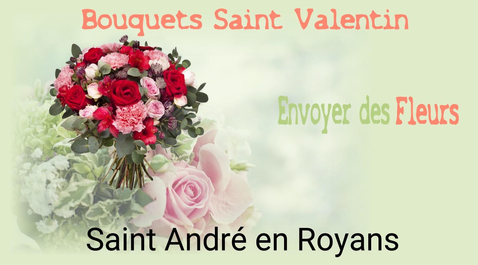 Roses de Saint-Valentin livrées à Saint-André-en-Royans